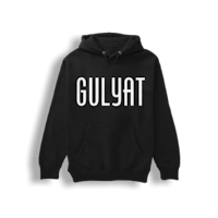 a black hoodie with the word gulyat on it