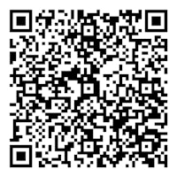 a black and white qr code